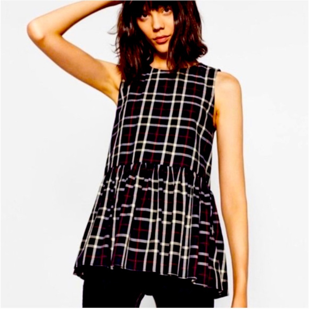 Zara sleeveless blouse